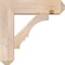 Ekena Millwork Balboa Craftsman Smooth Bracket w/ Offset Brace, Douglas Fir, 7 1/2"W x 26"D x 26"H BKT0806X26X26BOA04SDF - alternate 2